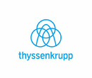 Logo thyssenkrupp in Krefeld